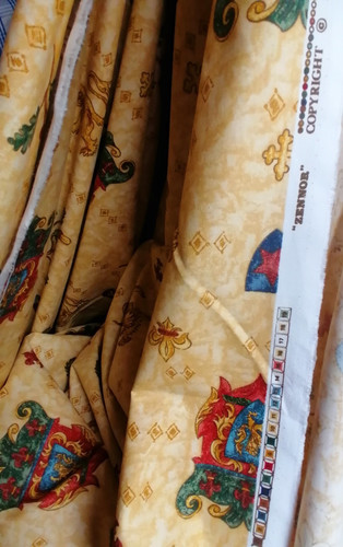 Medieval heraldic furnishing