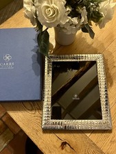 BNIB Carrs Sterling Silver hallmarked photo frame 10’x8’ RRP £670 +