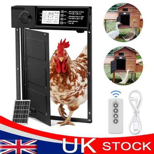 Automatic chicken coop door - automatic,