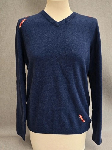 Hartwell neck navy - navy, foxes