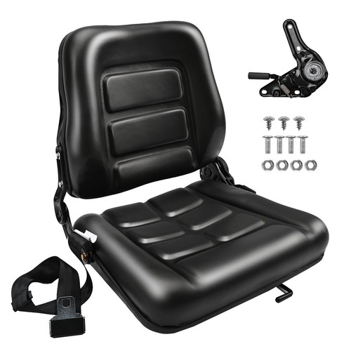 Black universal tractor - black, seat