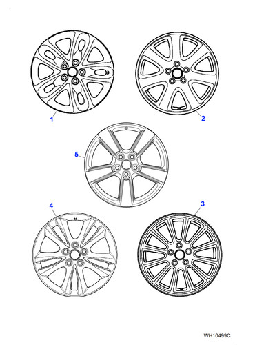 Jaguar alloy road wheel type - jaguar,