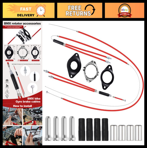 Premium bmx gyro brake - gyro, cable