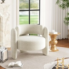 Oversized Barrel Accent Chair