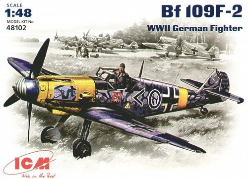Icm messerschmitt bf - icm, 1/48
