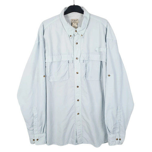 Bean blue shirt long - l.l.bean,