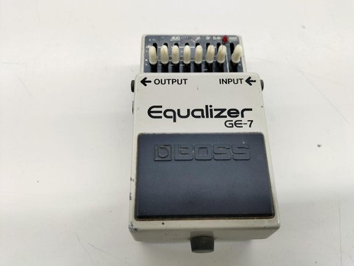 Boss effector used - boss, ge-7