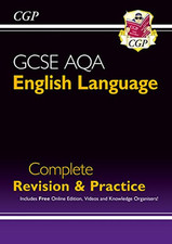 GCSE English Language AQA Complete Revision & Practice - Grade 9... by CGP Books