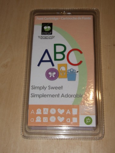 New cricut font - , cartridge