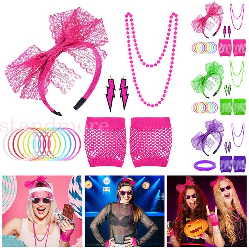 5pc women kids 80s - women,