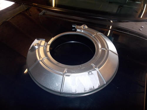 Saab rear brake dust - rear,