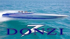 Donzi, Powerboat, Boat, Wake