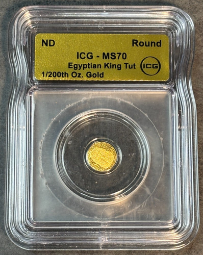 Icg certified egyptian - certified, king