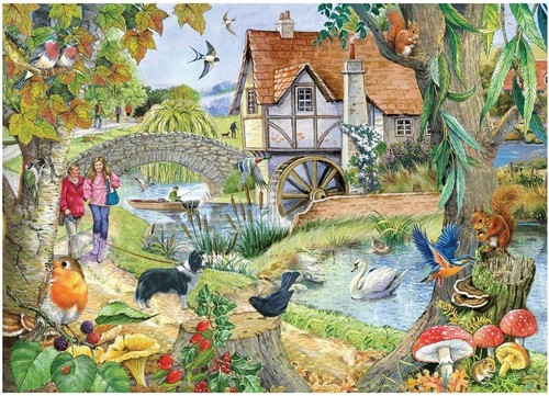 House puzzles the old - house,