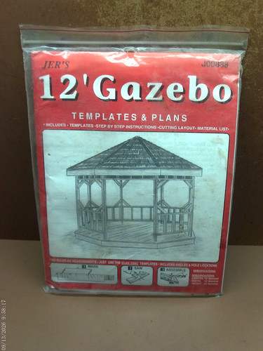 Jer octagon gazebo - gazebo,