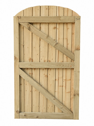 Featheredge wooden dome garden - featheredge,