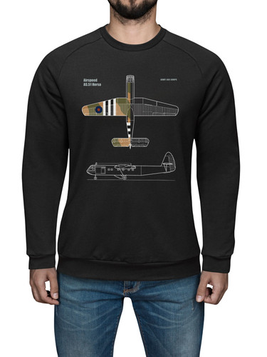 Horsa glider sweat shirt - glider,