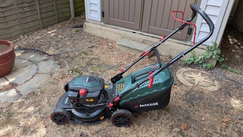 Parkside petrol lawnmower - parkside,