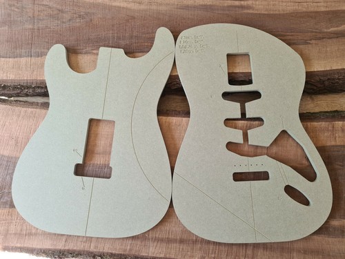 Stratocaster guitar routing - stratocaster,