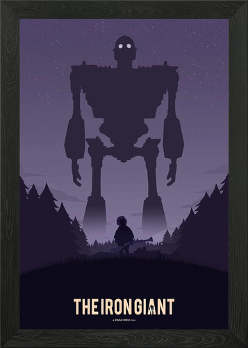 The iron giant poster framed - giant,