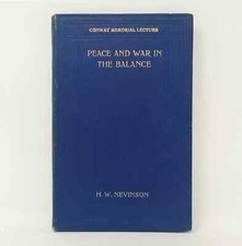 Peace and War in the Balance