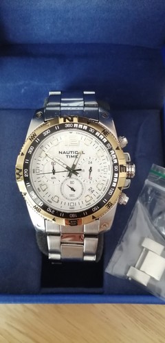 Nautical time chronograph mens - time,