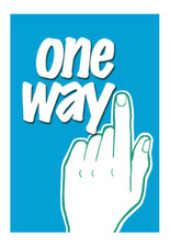 One Way Bible Gospel Tract