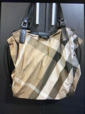 Burberry Buckleigh Tote/shoulder Bag Cost £400 Nylon And Leather Washable Genuin