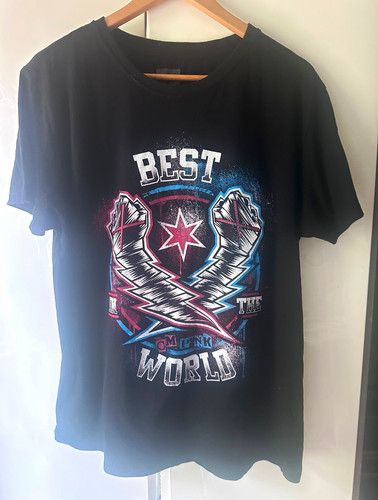 Wwe men black - wwe, punk