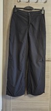 Tala Adjustable Cargo Black Trousers, Size S