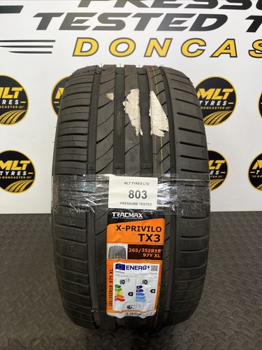 New 265 zr18 97y tracmax - zr18, xl
