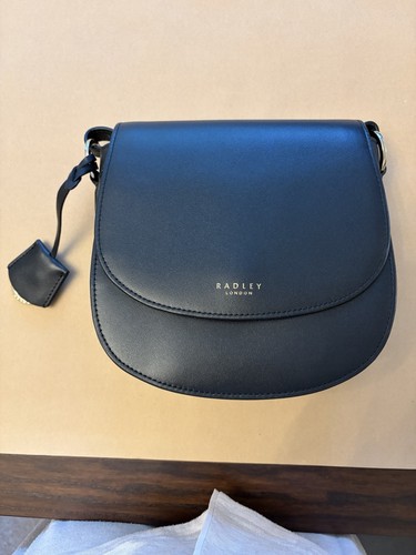 Radley black leather crossbody - leather,