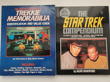 2 x STAR TREK BOOKS - Star