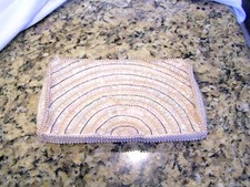 Debbie pearl beaded clutch