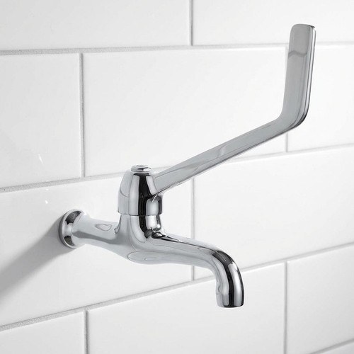 Chrome wall mounted tap - chrome,
