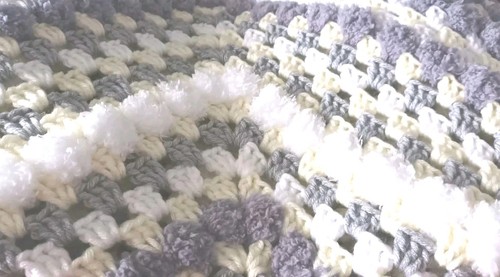 Crochet baby pram blankets - baby,