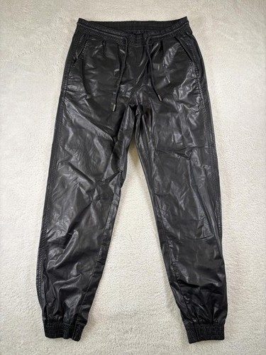 Zara black faux - faux, leather