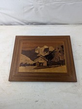 Vintage Marquetry Hand Crafted