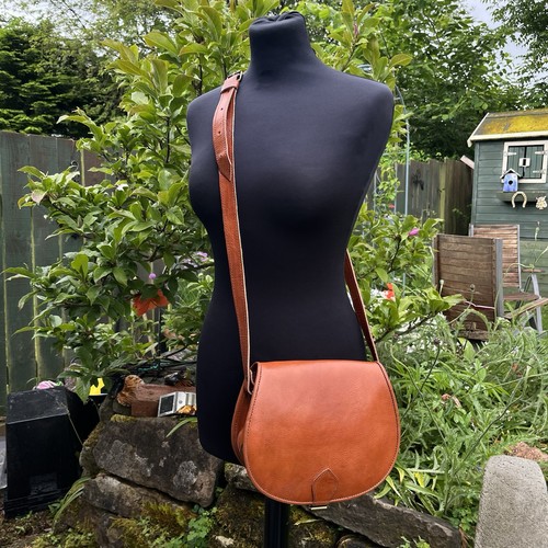 Handmade tan brown leather - tan,
