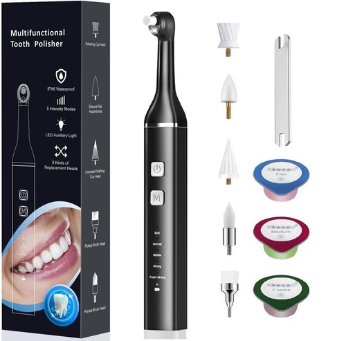 Electric teeth stain - stain, remover