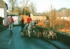 Picture Postcard_ Exford, Devon & Somerset Staghounds
