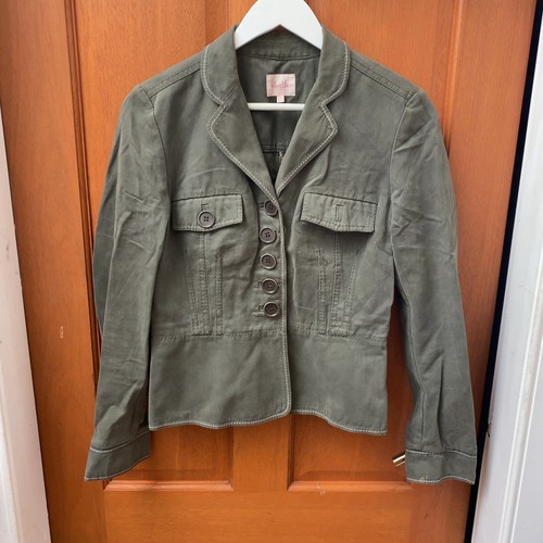Whistles womens green jacket - whistles,