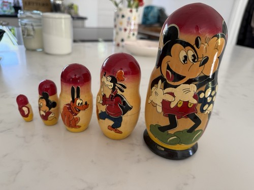 Russian nesting dolls mickey - russian,