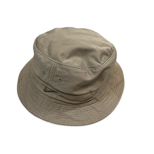 Nike beige bucket hat - 00's,