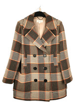 PER UNA UK 12 Pea Coat Beige
