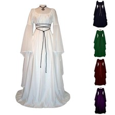 Women Retro Medieval Gown