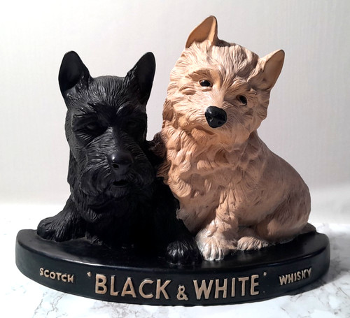 Antique black white scotch - antique,
