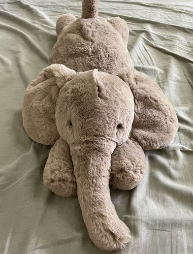 Jellycat smudge elephant 34cm - jellycat,