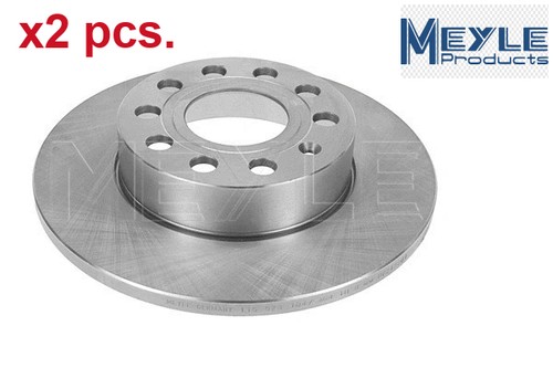 Pcs rear brake disc set - rear,