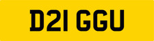 D21 GGU PRIVATE GB NUMBER
